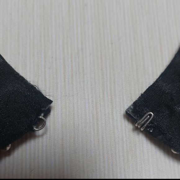 Chic Black and Silver Floral Necklace. I bought it in Poland. - Picture 2 of 7